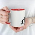 thumbnail image 5 of CafePress - Football Punter Evolution Mugs - 11 oz Ceramic Mug - Novelty Coffee Tea Cup, 5 of 6