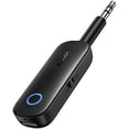 thumbnail image 1 of DualConnect Bluetooth Transmitter & Receiver - 3.5mm Aux Adapter for AirPods, Headphones, In-Flight TV, Car & Home Stereo Systems, 1 of 5