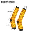 thumbnail image 5 of Haiem 3D Sunflowers Socks, Funny Novelty Crazy Design Cotton Socks Sports Socks Knee High Socks For Men, Women,1Pairs - Gift For Working Friends, 5 of 9