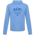 thumbnail image 2 of Men's Levelwear  Light Blue Toronto Blue Jays Anthem Home Field Pullover Hoodie, 2 of 3