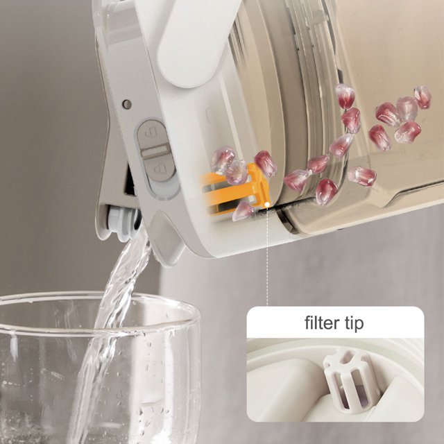 Dispensador de bebidas de plástico portátil de 23 L refrigerador jarra de agua fría jarra de jugo