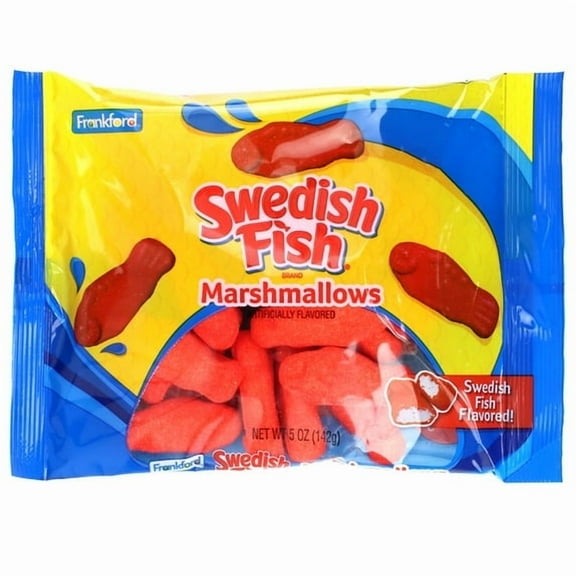 Frankford Swedish Fish Flavored Marshmallows, 5 Ounce Bag