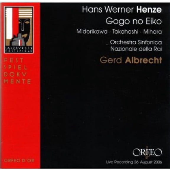 Gerd Albrecht - Gogo No Eiko - Music & Performance - CD