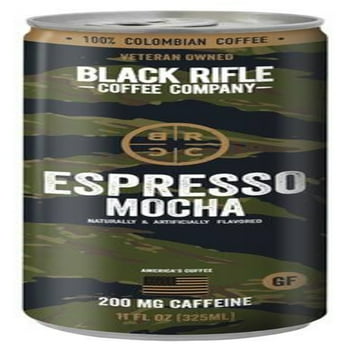 Black  Coffee Ready-to-Drink, Iced Espresso Mocha, 11oz, Can