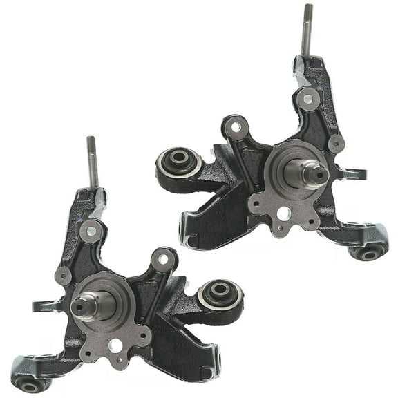 Detroit Axle - 2pc Rear Steering Knuckles for 2003-2007 Honda Accord Steering Knuckles Assembly 2004 2005 2006 Replacement