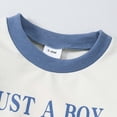 thumbnail image 6 of TAmten Toddler Boy Clothes 18-24 Months Toddler Baby Boy Fall Outfit Mama's Boy Letter Embroidery Sweatshirt Top Elastic Pants Set Cute 2pcs Winter Clothes(Blue,12-18 Months), 6 of 8