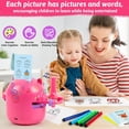 thumbnail image 2 of Robot de dibujo TREEFIA Interactive Educational Kids Pink, 2 of 9