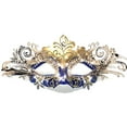 thumbnail image 2 of Women Luxury Costume Rhinestone Masquerade Mask Halloween Mardi Gras Cosplay Party, 2 of 4