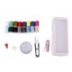 thumbnail image 4 of Laklulu Kit de costura Caja de costura portátil multifuncional de plástico duradera resistente al desgaste para viajes en el hogar, 4 of 6