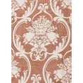 thumbnail image 6 of Venice Indoor Fabric Medium Rod Pocket Single Curtain Orange,Brown,White,Multi-color 84 in x 84 in, 6 of 6