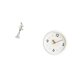 thumbnail image 5 of Elegante Escultura De Bailarina Con Diseño De Reloj Contemporáneo, Elegante Pieza De Arte Para Dormitorio, Oficina Y Sala De Estudio, Decoración Moderna Del Hogar., 5 of 8