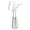 White, variant on BIMZUC Manual Egg Beater, Premium Stainless Steel Rotary Hand Whip Whisk Egg Mixer Cooking Tool For Kitchen Baking And Sauce Making, Two Round Design, 10.04 Inches White