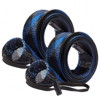 8ft baitcasting rod sock 10Pcs Fishing Rod Sleeve Cover Protector Gloves Tools. Flat or Pointed End/Spinning or Casting Rods. Sea or Spinning Fishing Rod : Sports & Outdoors Protect two rods at once with Reaction Tackles PET rod socksUV Bassdash Casting Spinning Fishing Rod