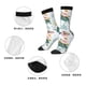 thumbnail image 5 of Balery Sea Animal Calcetas Largas con Estampado para Hombre y Mujer – Suaves y Transpirables, Talla Única (US 5-11), 5 of 6