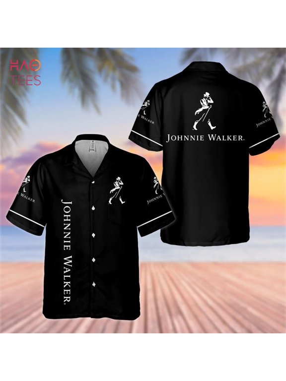 Johnnie Walker All Over Print 3D Hawaiian Shirt