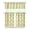 Lemon, variant on 3 PCS Tropical Kitchen Curtains Set - Hawaiian Island Valance & Tier Panels, Coastal Paradise Window Treatment, Rod Pocket Farmhouse Curtains