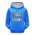 thumbnail image 6 of Mercatoo Cute Hoodies 𝐁ack to School Clothes for Teen Girls Oversized Pullover First Day of School Shirt Pullover, 6 of 7