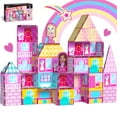 thumbnail image 1 of Juguetes magnéticos para construir casas de muñecas GoBidex Princess Girls 3+, 1 of 8