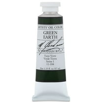 M. Graham Artists' Oil Color - Green Earth, 37 ml tube
