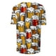 thumbnail image 4 of Fiudx Ofertas y Liquidaciones Camiseta de Manga Corta con Cuello Redondo y Estampado Informal de Oktoberfest para Mujer, Top de Manga Corta con Cuello Redondo, 4 of 5