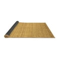 thumbnail image 2 of Ahgly Company Indoor Square Abstract Brown Modern Area Rugs, 3' Square, 2 of 4