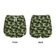 thumbnail image 3 of Balery Camouflage Dinosaur Pantalones cortos deportivos para mujer con forro y dos bolsillos, elásticos, para entrenamiento, gimnasio, yoga-Large, 3 of 7