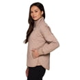 thumbnail image 4 of Avalanche Women's Mock Neck Quilted Zip Up Jacket with Pockets, 4 of 5