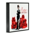 thumbnail image 3 of Stupell Industries Art Deco Trendy Merry Christmas Black Framed Giclee Art, 12 x 12, by Amanda Greenwood, 3 of 8