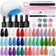 thumbnail image 1 of Kit de esmaltes de uñas en gel Beetles con luz UV, 34 unidades, 1 of 8
