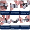 thumbnail image 6 of Adjustable Silicone Hair Clipper Guide - Neck Hair Trimming Tool, Hair Styling Aid for Adults, Soft Flexible Silicone, Easy Use, Travel & Home Hair Tool, Holiday Gift, Christmas, Thanksgiving, 1 Pac, 6 of 9