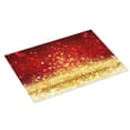 thumbnail image 2 of Bingfone Red Gold Glitter ,18" X 24"Dish Drying Mat For Kitchen Counter,Ultra Absorbent Microfiber, 2 of 9