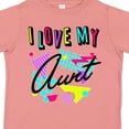 thumbnail image 4 of Inktastic I Love My Aunt- 80s Retro Style Boys or Girls Toddler T-Shirt, 4 of 5