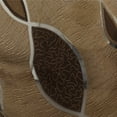thumbnail image 3 of Yuarrent TureClos-Barra de cortina de tul para balcón, sala de estar, persianas semitransparentes, puerta, divisor de habitación, cortinas de Decoración del hogar café profundo 100X250cm, 3 of 6