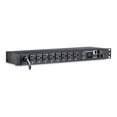 thumbnail image 4 of CyberPower Switched Series PDU41001 - Unité de distribution d'Énergie (Montable en Rack) - AC 100-120 V - Ethernet, RS-232 - Entrée : NEMA 5-15P - Connecteurs de Sortie : 8 (NEMA 5-15) - 1U - Cordon de 12 Pieds, 4 of 7