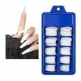 thumbnail image 3 of 100Pcs/set Candy Color Full Cover Long Solid-Colours Fake False Nail,./, 3 of 8