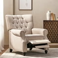 thumbnail image 6 of Beige Fabric Recliner Chair For Leisure Time - 36.84 In. D, 39.67 H, 31.85 W, 71.63 Lb Weight Comfortable Height, Depth, Width,, 6 of 6