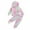 Pink, variant on Toddler Baby Girl Long Pants Set Tie Dye Print Long Sleeve Hoodies Pullover Tops + Sweatpants 12M 18M 24M 3T 4T 5T 6T Kids Casual Sweatsuits