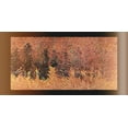 thumbnail image 2 of Manlove, David 24x14 Black Ornate Wood Framed with Double Matting Museum Art Print Titled - Rust 2, 2 of 4