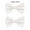 White, variant on Dadaria Barrettes for Girls 1Pair Infant Baby Toddler Girls Solid BlingBling Bow Hair Clips Hair Accessories White ,Boys Girls