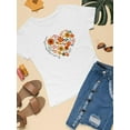 thumbnail image 3 of Storybook Style Flowers T-Shirt Women -Image by Shutterstock, Female Large, 3 of 4