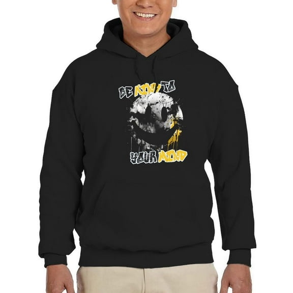 Quote Be Kind To Your Mind Hoodie Men's -SmartPrintsInk Designs