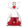thumbnail image 2 of GUOOL Gift for Girlfriend Forever Rose In Angel Glass Cover Eternal Flowers Home Decor Red, 2 of 9