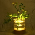 thumbnail image 6 of Uxcell Round Wooden 2.36" 3-Colors Light Dimmable Display Base Stand LED Light Wood, 6 of 7