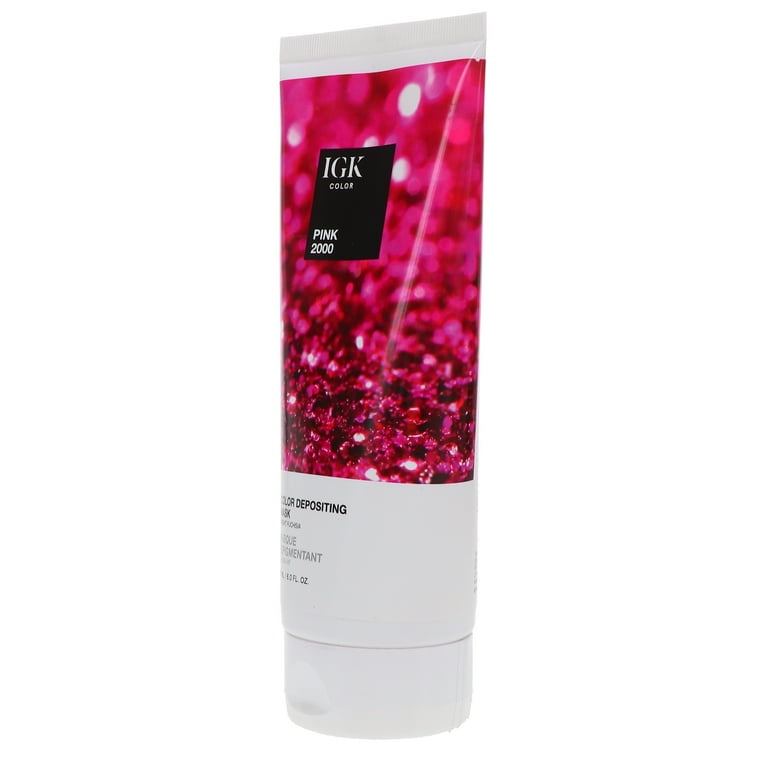 IGK Color Depositing Mask Pink 2000 6oz IGK Color Depositing Mask Pink 2000 6oz
