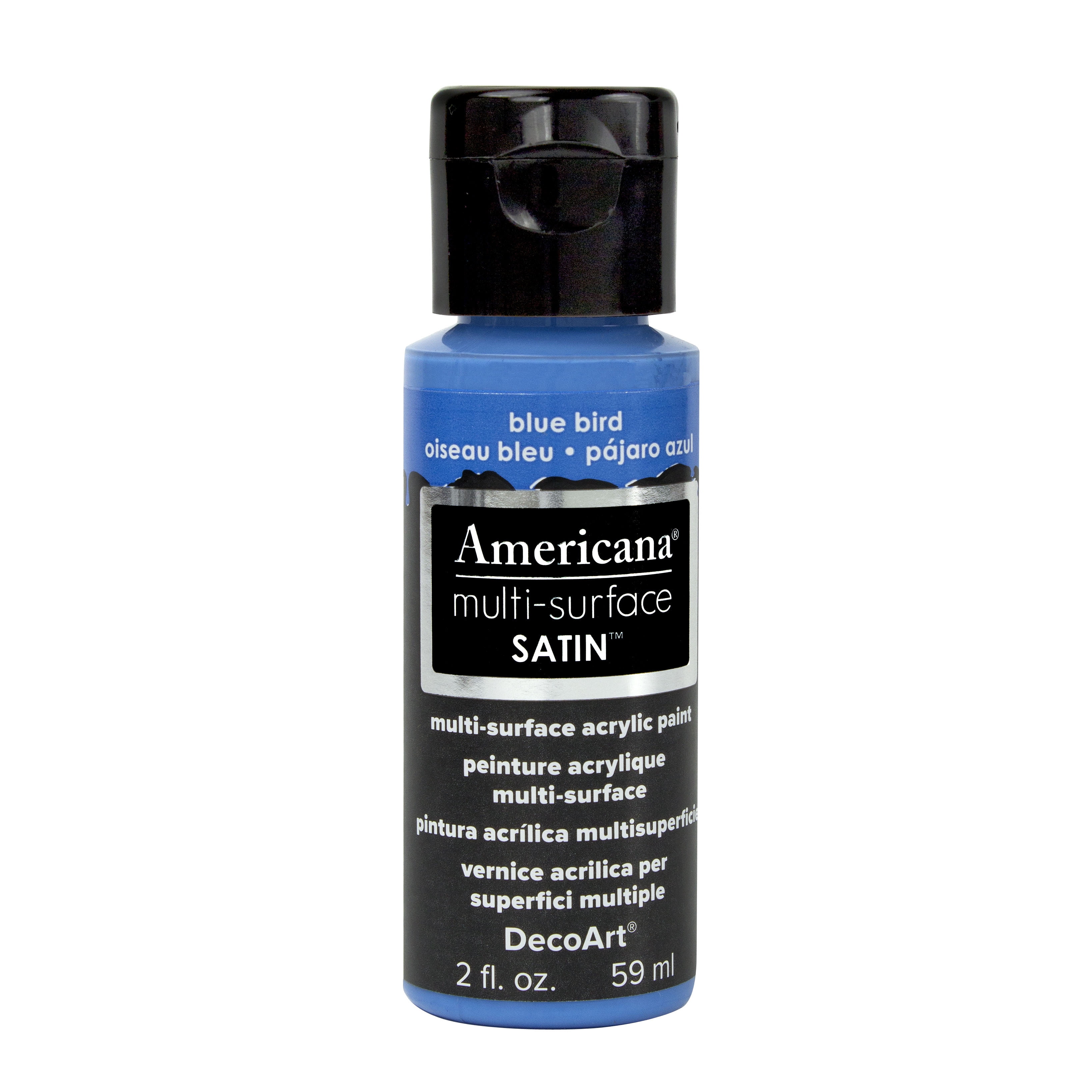 DecoArt Americana MultiSurface Acrylic Color, 2 oz., Blue Bird