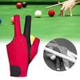 thumbnail image 1 of Guantes de billar Sharpla 3 dedos Rojo, 1 of 8