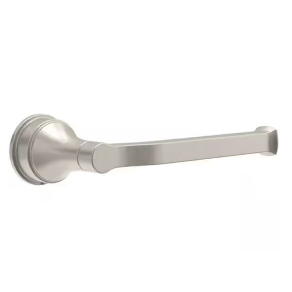 Delta Faryn Wall Mount Single Post Toilet Paper Holder Bath Hardware Accessory in Brushed Nickel