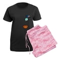 thumbnail image 5 of CafePress - Who Can? Toucan! Women's Dark Pajamas - Women's Short Sleeve Print T-Shirt and Pants Dark Cotton Pajama Set, 5 of 7