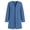 00&Blue534, variant on Tiijoy Girls Long Cardigan Coat Fuzzy Open Front Sweater Fall Winter Outerwear, Black, Sizes 5-14