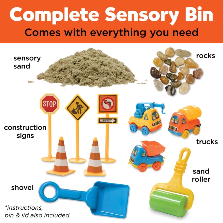 Creativity for Kids Construction Zone Sensory Bin photo 2
